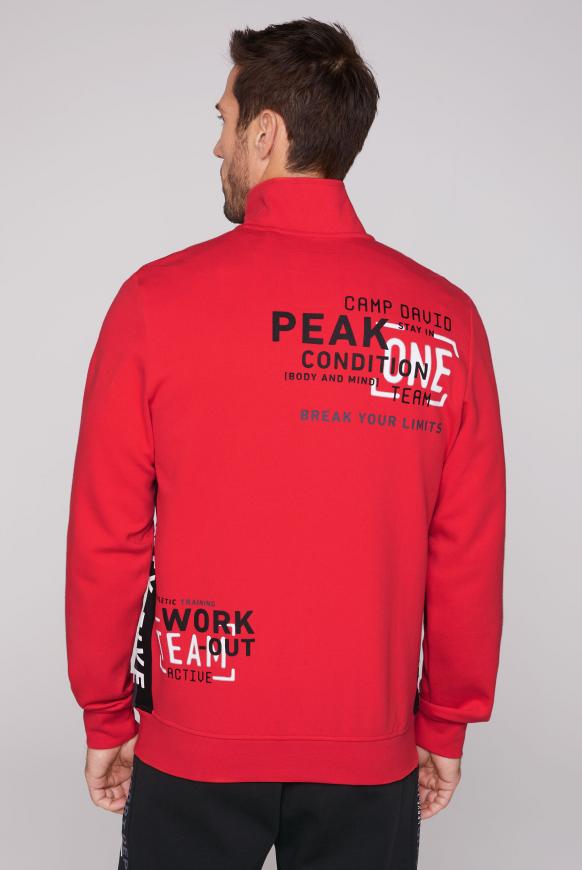 Trainingsjacke mit Rubber Prints