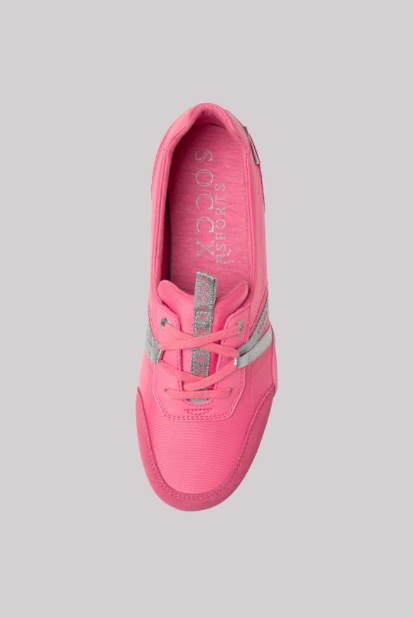Veganer Sneaker-Ballerina mit Glitzer-Details