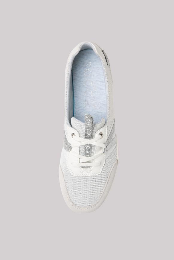 Veganer Sneaker-Ballerina mit Glitzer-Details
