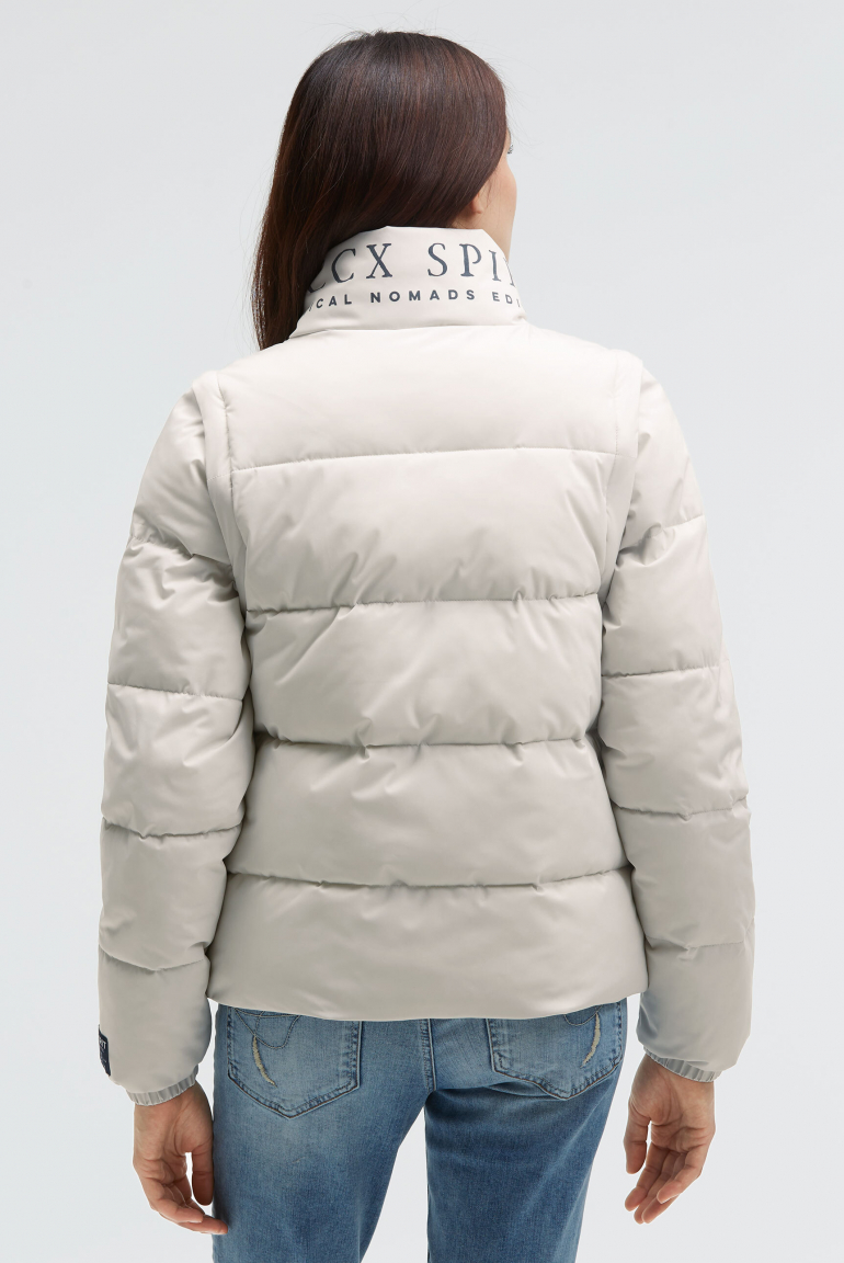 2-in-1 Steppjacke und Weste