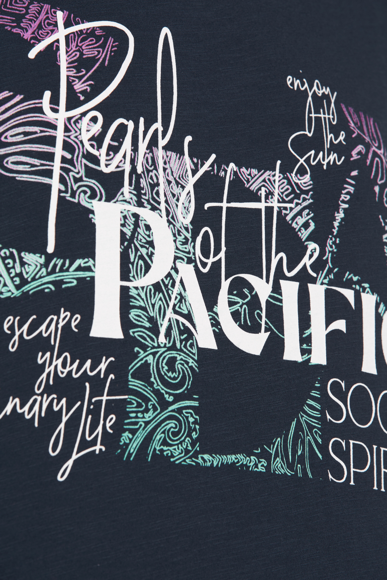 Ärmelloses Shirt mit Print Artwork