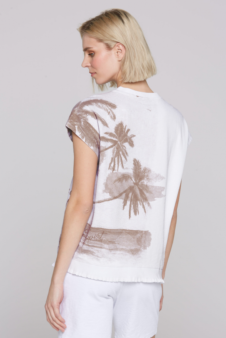 Ärmelloses Sweatshirt mit Artwork
