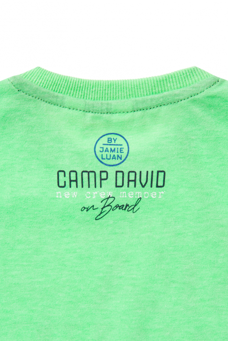 Baby T-Shirt mit Label Prints