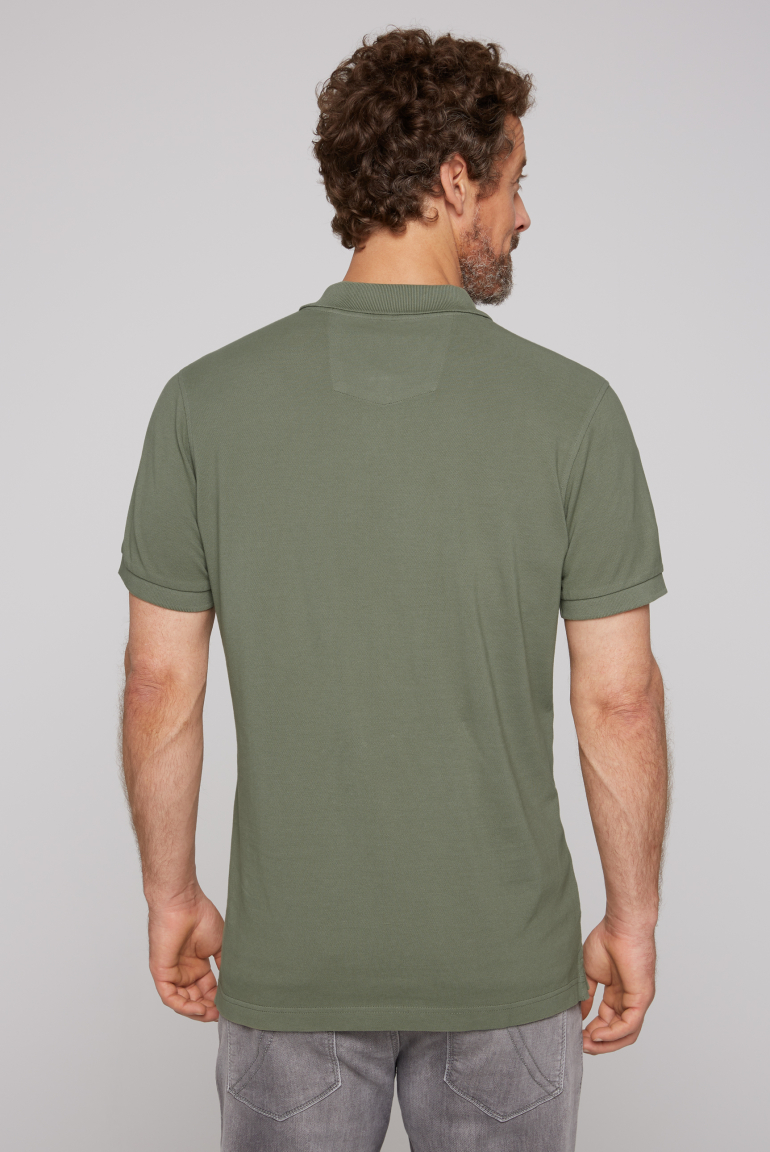 Basic Pikee-Polo mit Trikotkragen