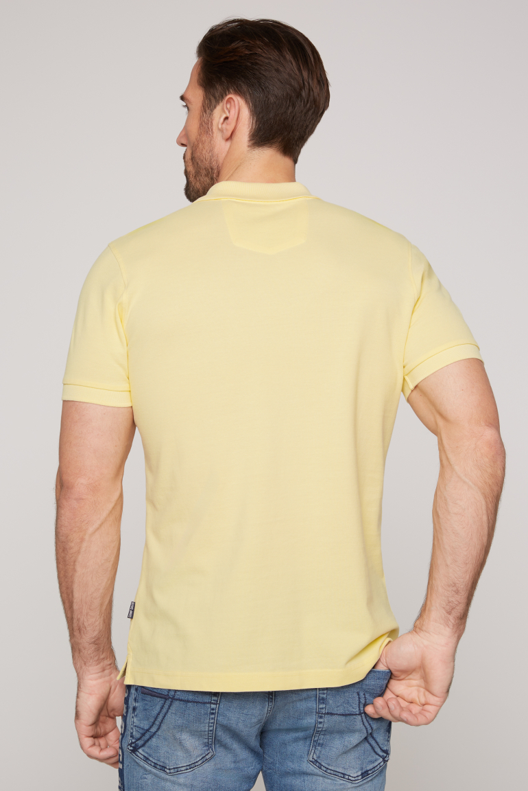 Basic Pikee-Polo mit Trikotkragen