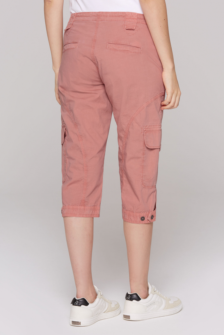 Basic Skater-Shorts mit Beintaschen