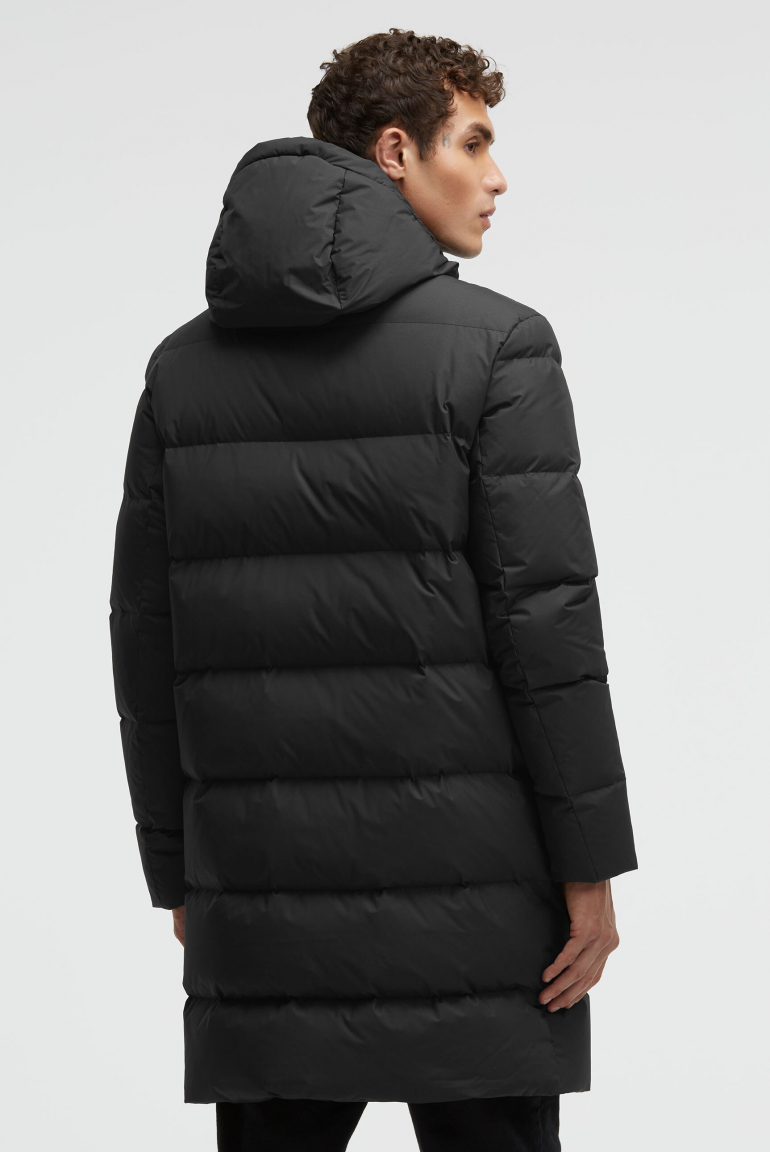 Daunen-Parka mit Kapuze