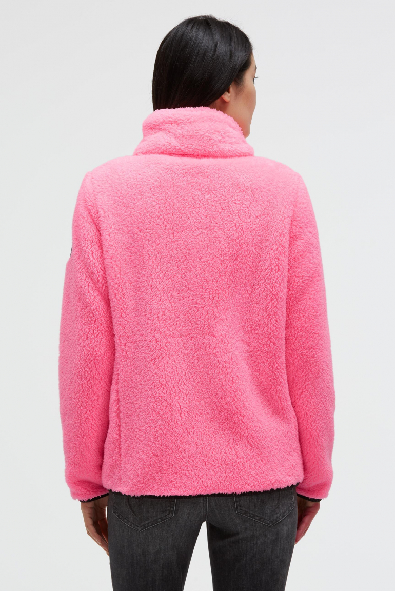 Fleecejacke mit Sherpa-Optik