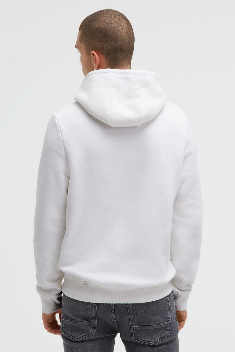 Hoodie mit Rubber Print und Tapes