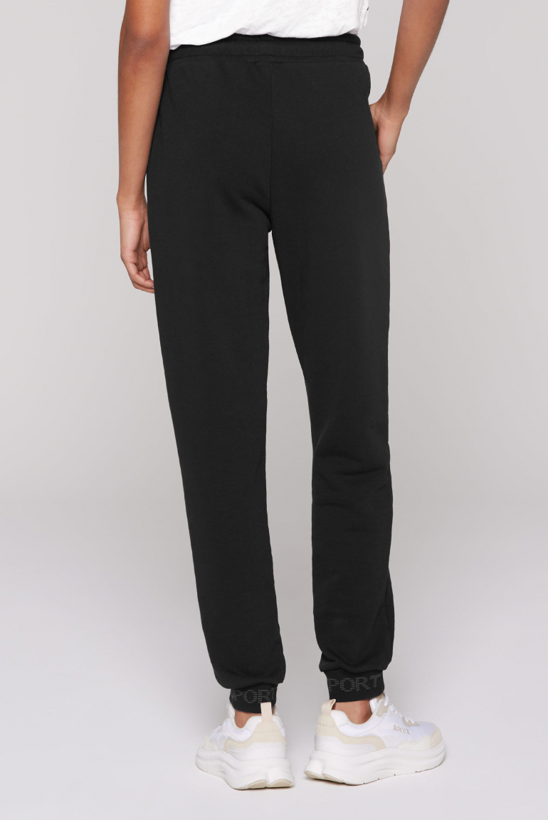 Jogginghose mit Logo-Bündchen