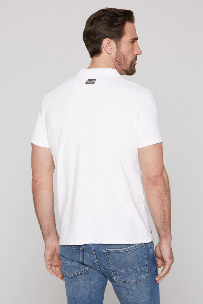Kurzarmpolo im Frottee-Design