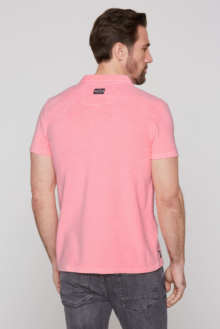 Kurzarmpolo im Frottee-Design