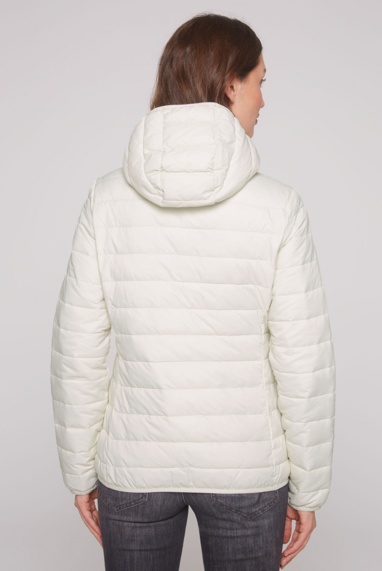 Leichte Steppjacke mit Kapuze