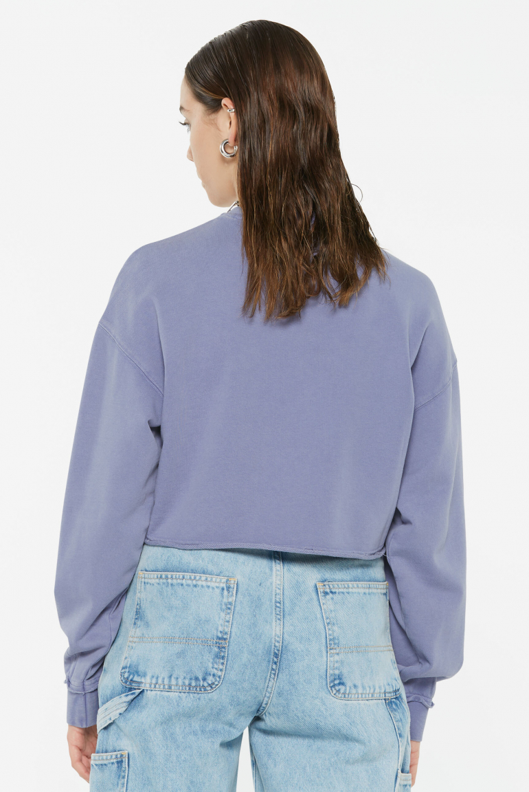 LO-LA Cropped Sweatshirt printed