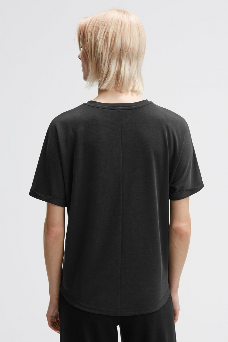 Logo T-Shirt mit Schmucksteinen
