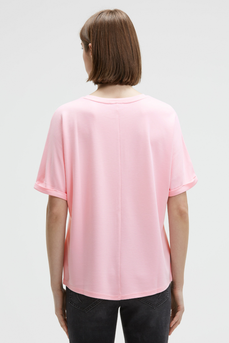 Logo T-Shirt mit Schmucksteinen