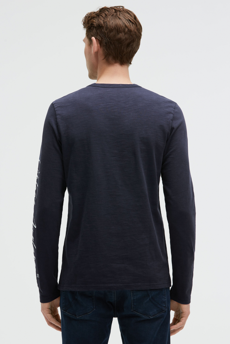 Longsleeve mit Used Prints
