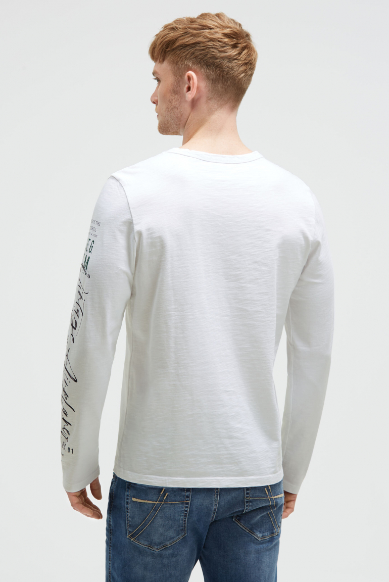 Longsleeve mit Used Prints