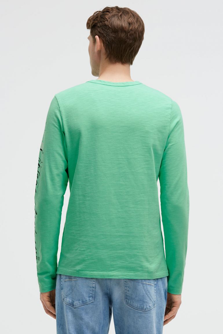Longsleeve mit Used Prints