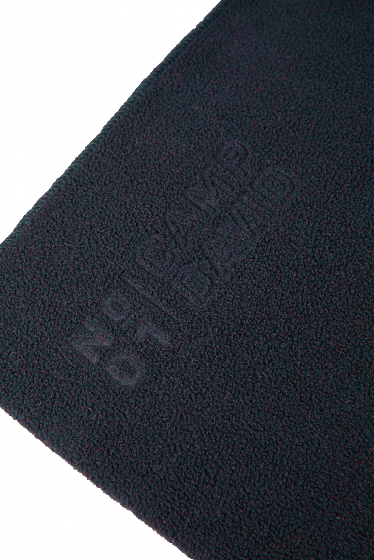 Loop Schal aus Fleece mit Logo-Prägung