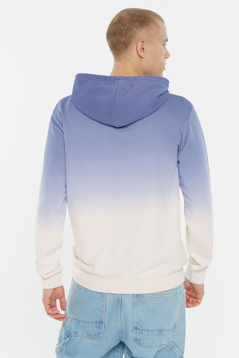 MON-TEL Hoodie Dip Dyed printed
