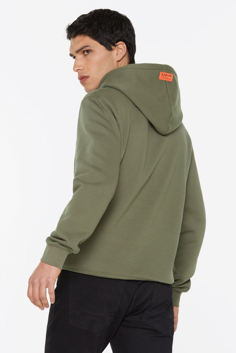 MON-TEL Hoodie mit Frottee-Logo
