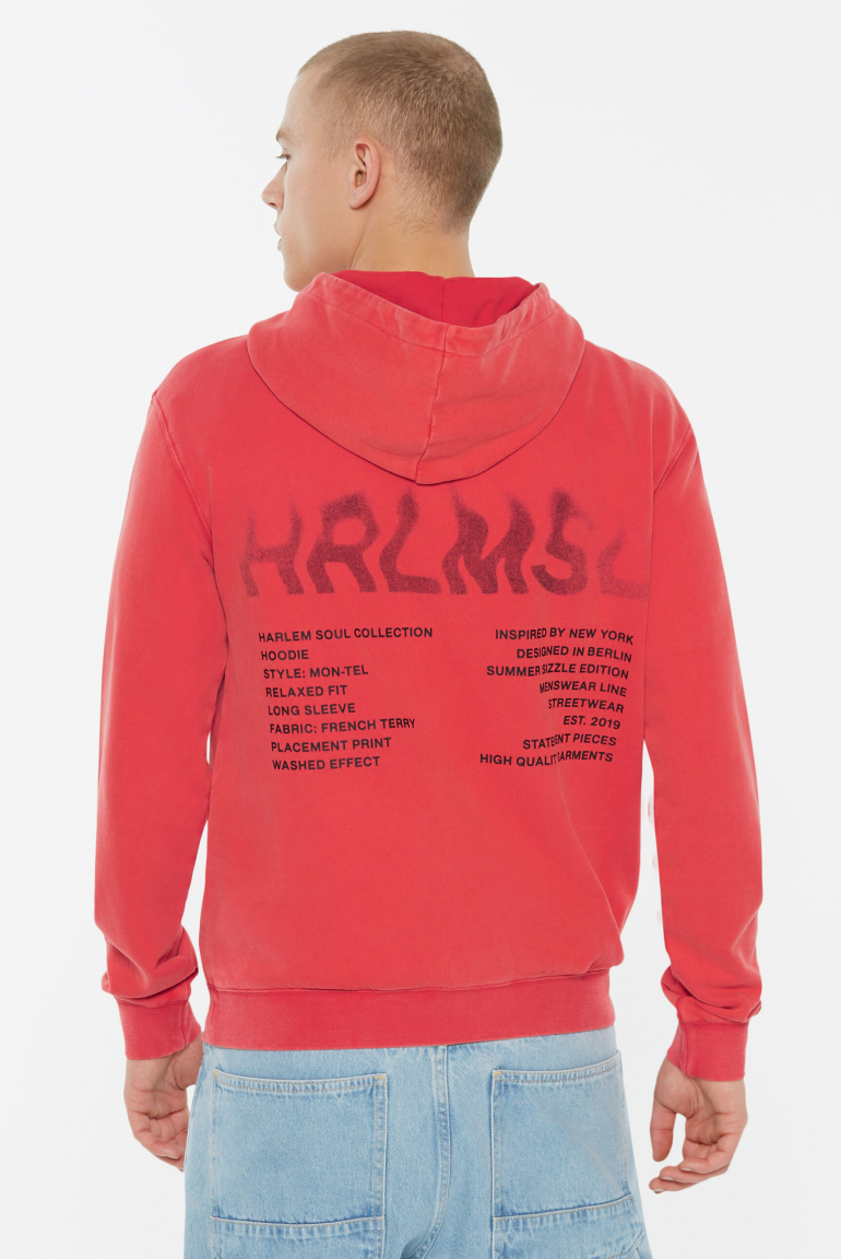 MON-TEL Hoodie printed