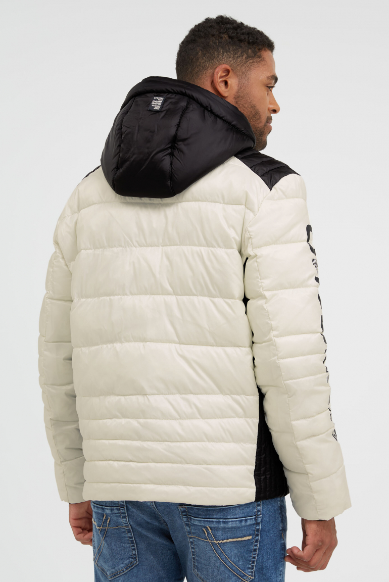 Steppjacke mit Colour-Details
