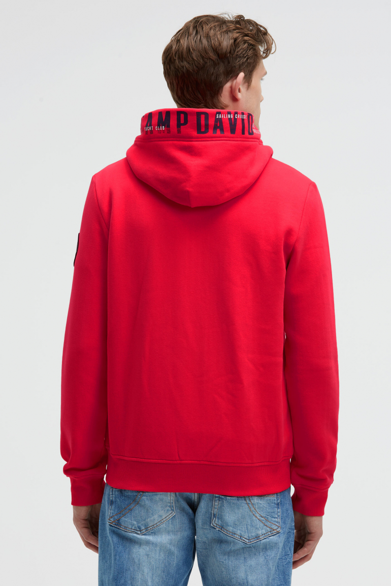 Sweatjacke mit Kapuzen-Artwork