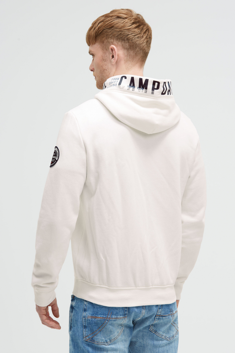 Sweatjacke mit Kapuzen-Artwork