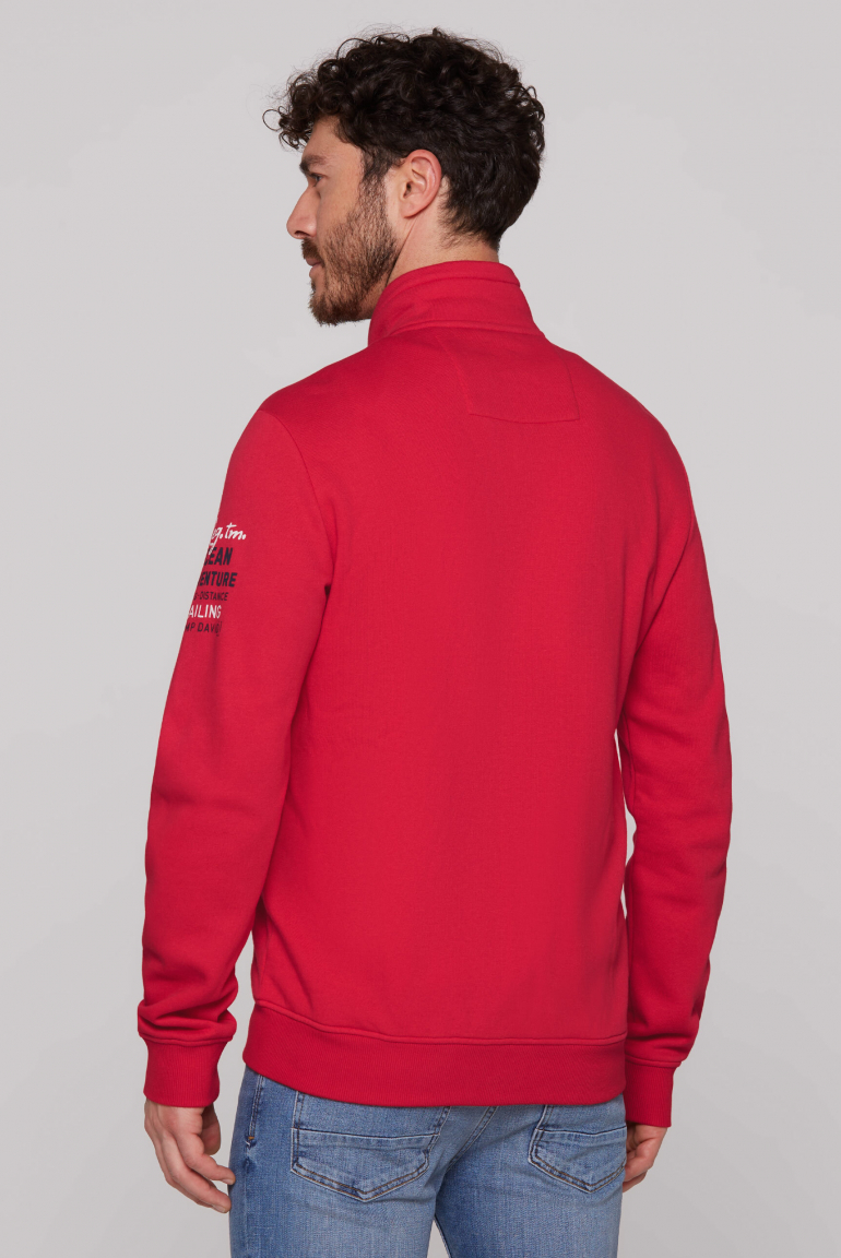 Sweatjacke mit Logo Artworks