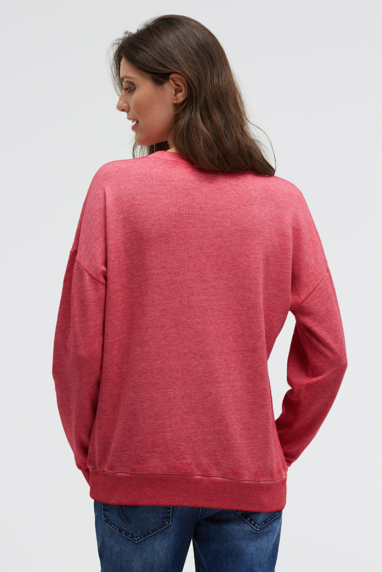 Sweatshirt mit Glitter Artwork
