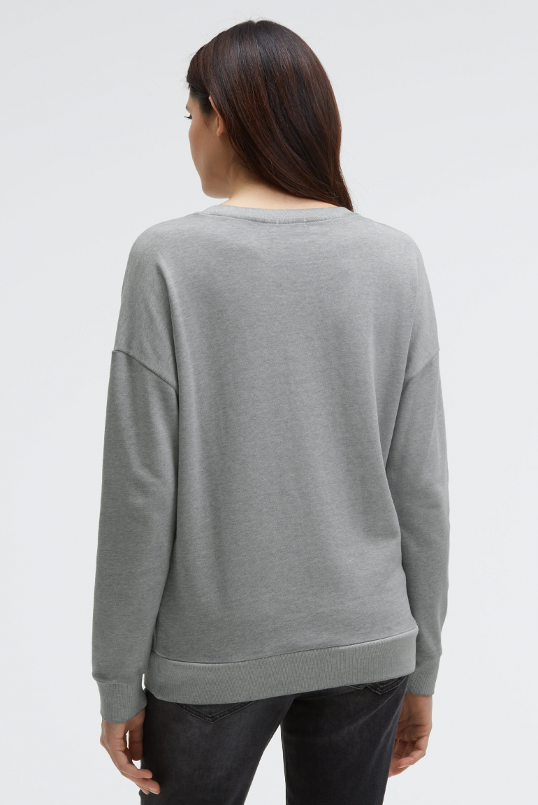 Sweatshirt mit Glitter Artwork