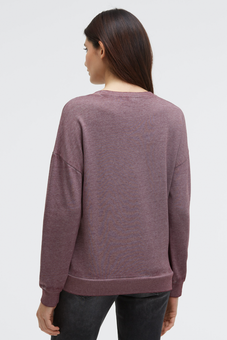 Sweatshirt mit Glitter Artwork