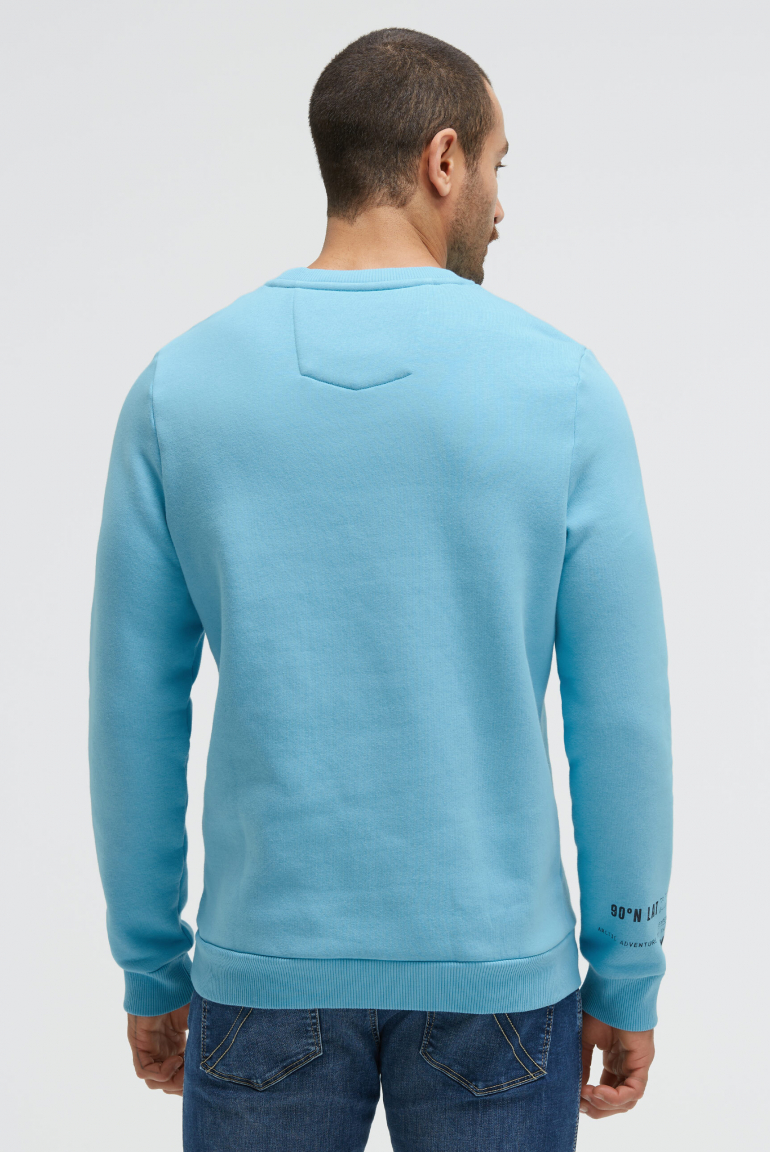 Sweatshirt mit Puffprint