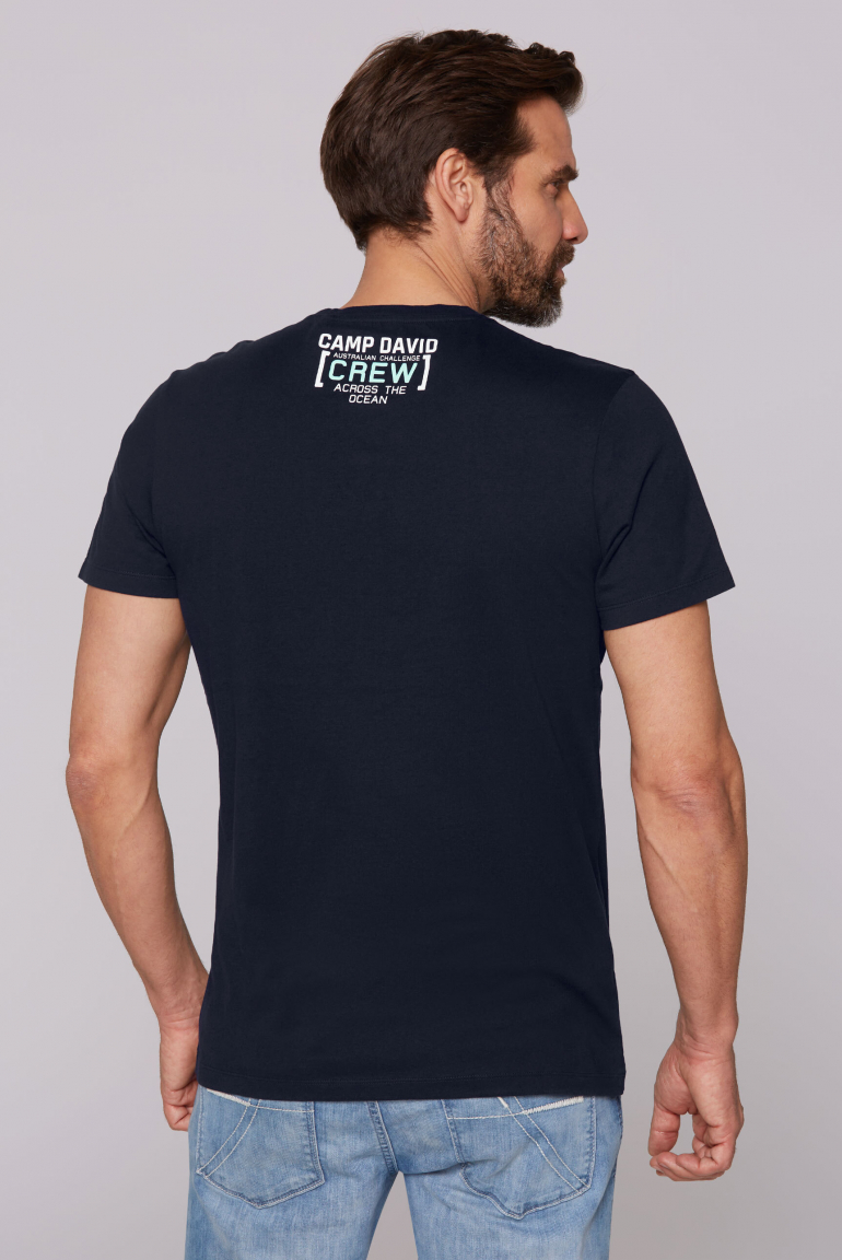 T-Shirt mit Colour Gradient Print