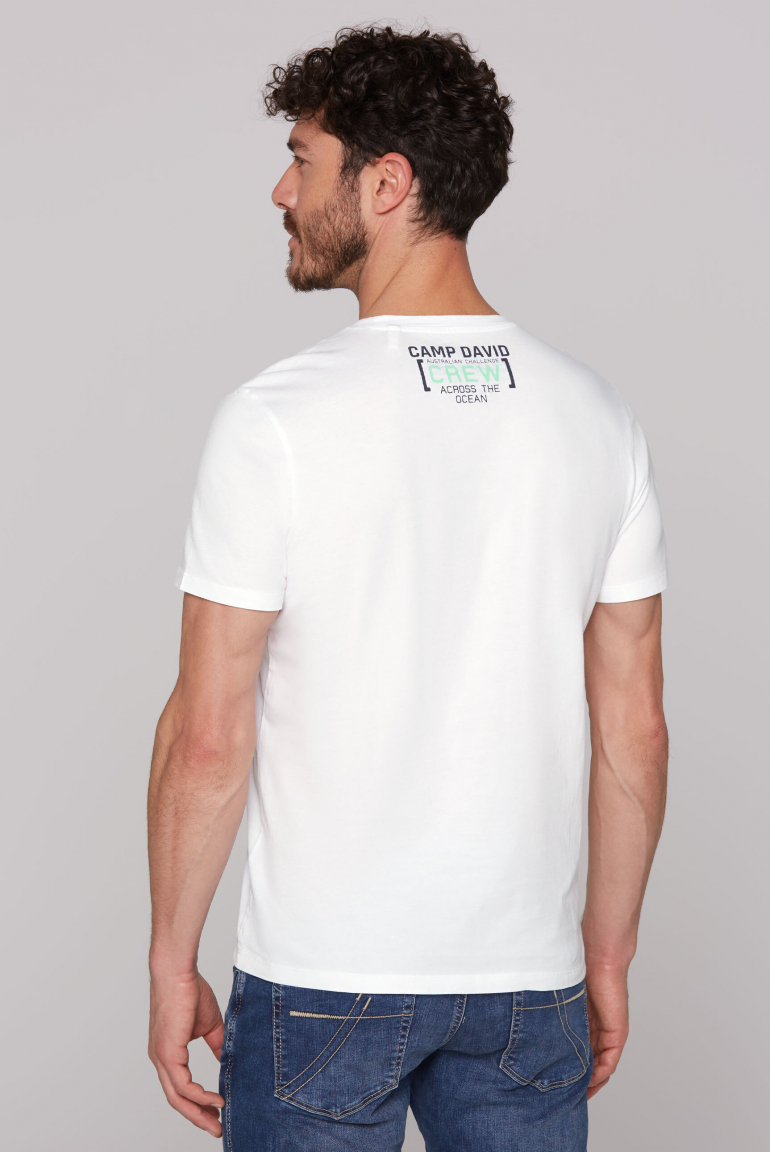 T-Shirt mit Colour Gradient Print