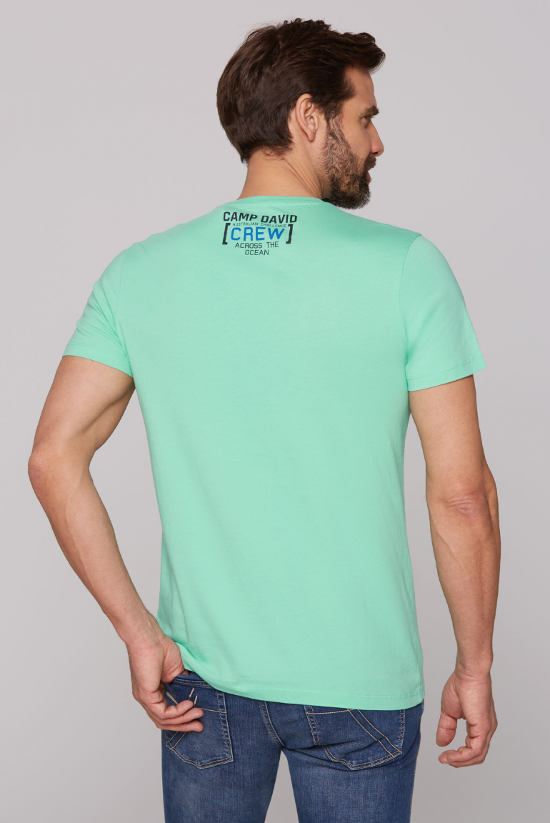 T-Shirt mit Colour Gradient Print
