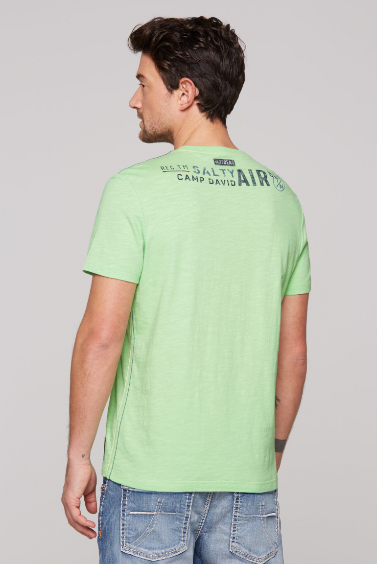 T-Shirt mit Prints im Used Look