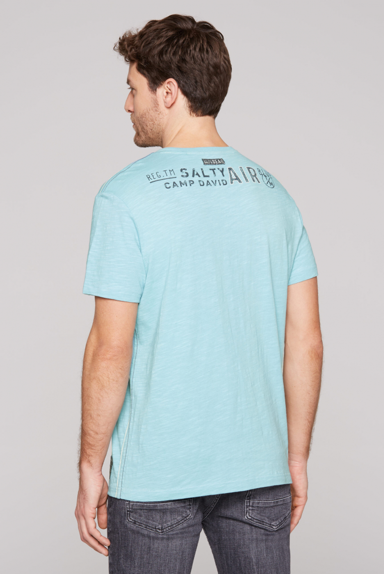 T-Shirt mit Prints im Used Look