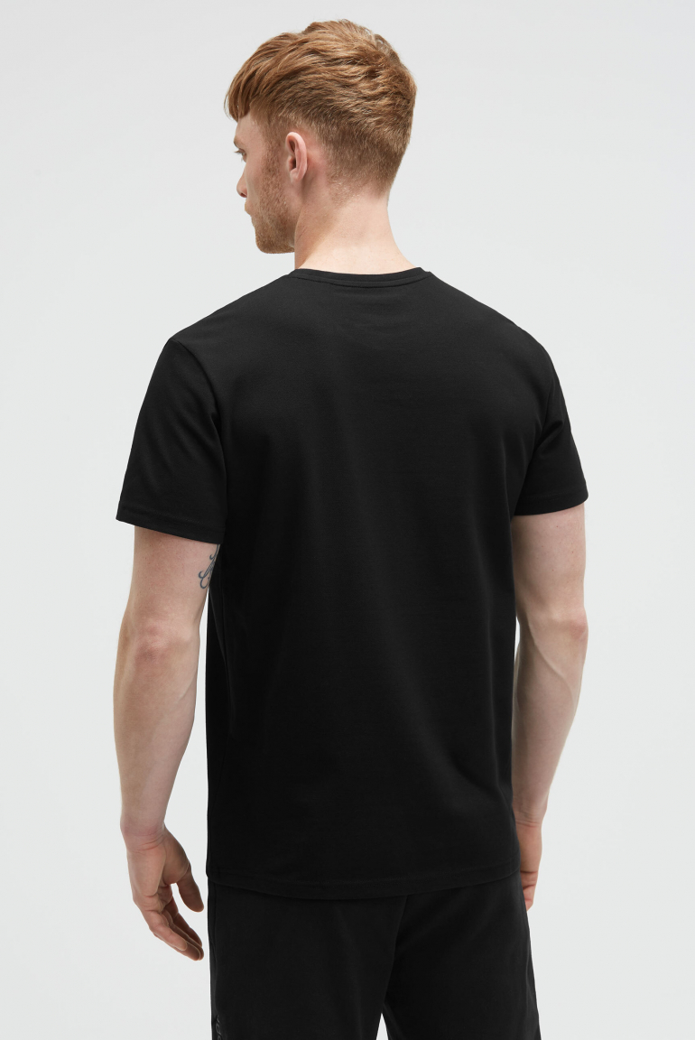 T-Shirt Rundhals aus Baumwoll-Pikee
