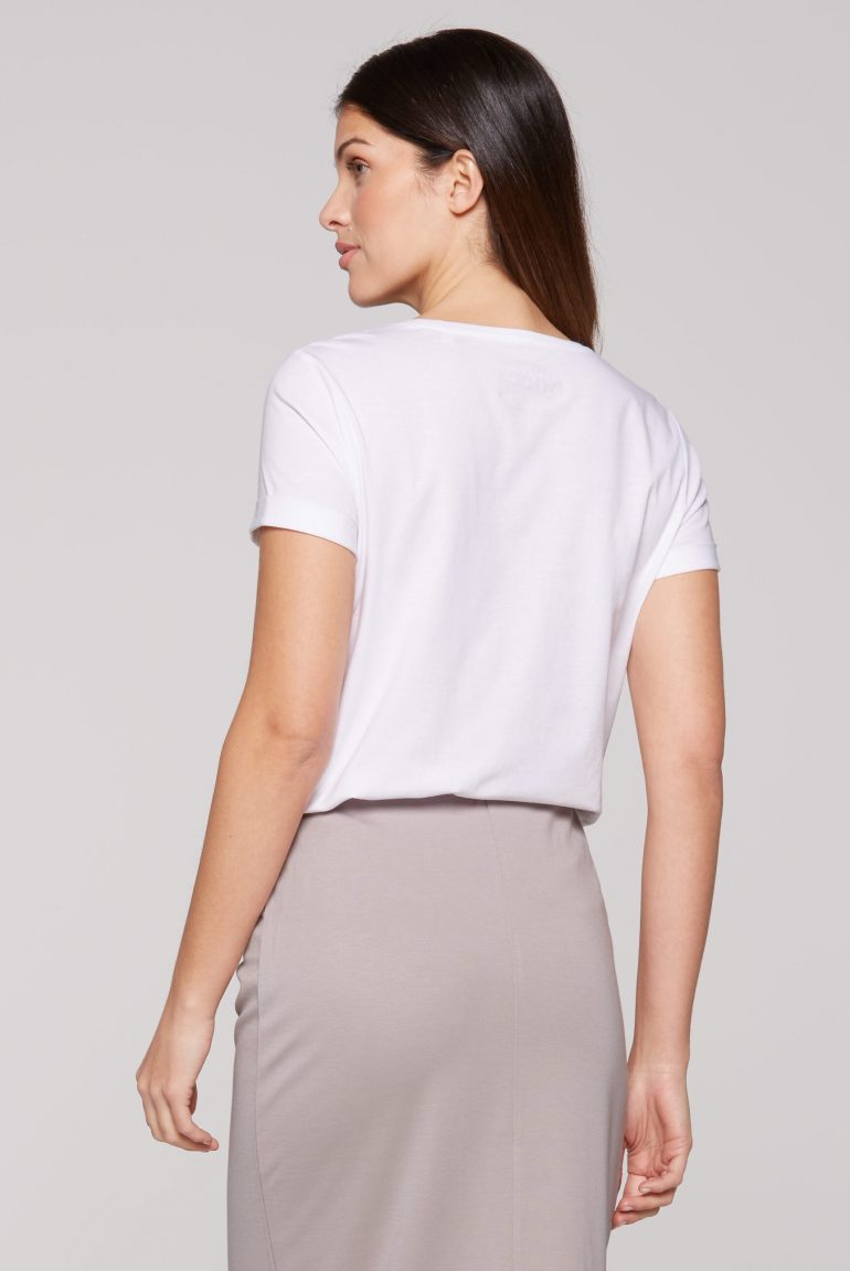 T-Shirt Rundhals mit Photoprint