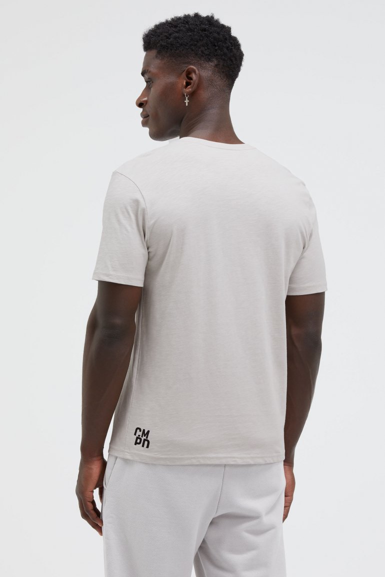 T-Shirt Rundhals mit Rubber Artwork