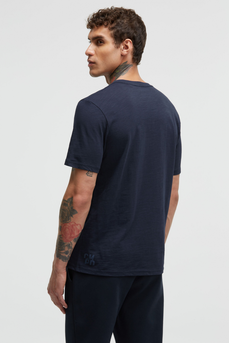 T-Shirt Rundhals mit Rubber Artwork
