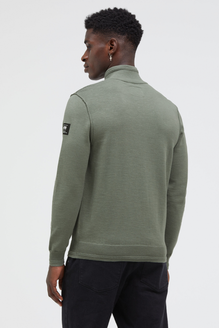 Troyer-Pullover mit Zipper