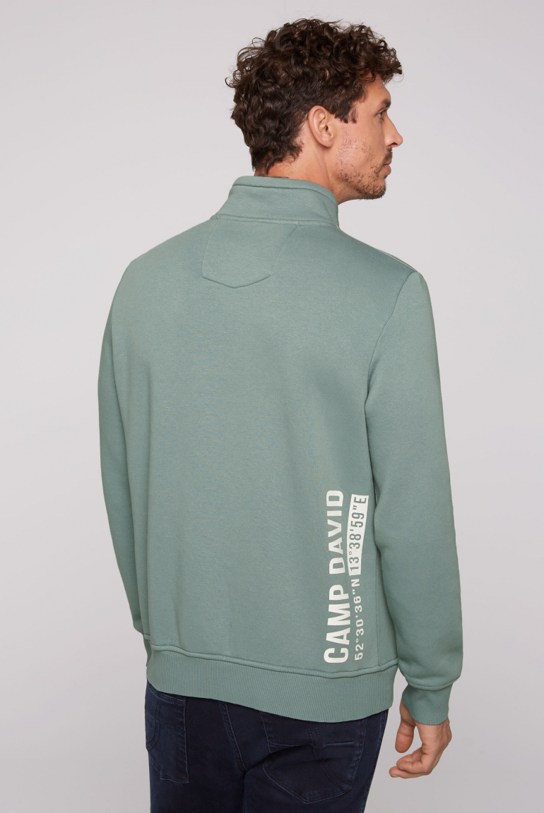 Troyer-Sweatshirt mit Logo Artworks