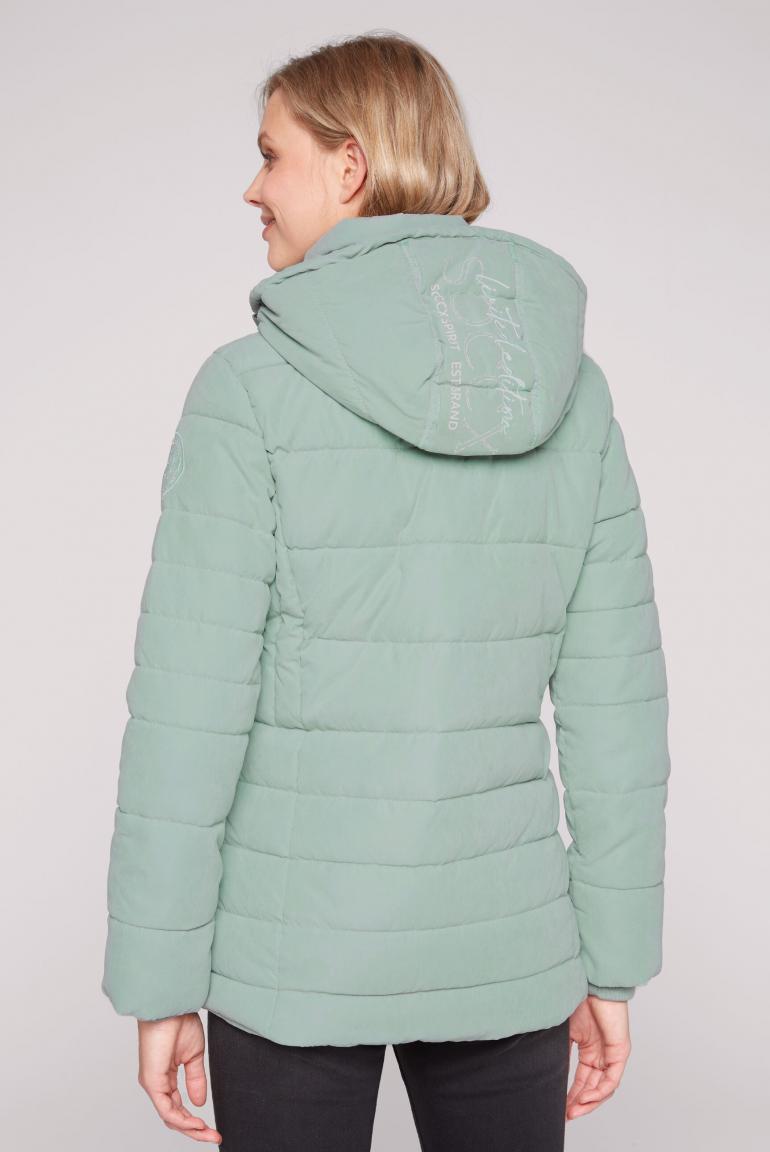 CAMP DAVID & SOCCX | Steppjacke mit abtrennbarer Kapuze frosted lake