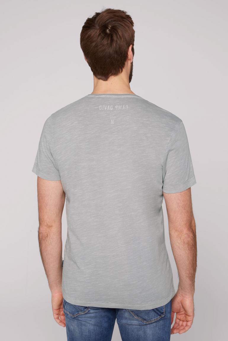 CAMP DAVID & SOCCX Used | grey mit V-Neck Look new T-Shirt