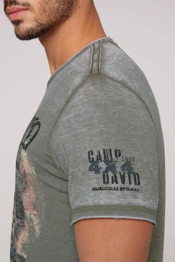 Ausbrenner-Shirt mit Photoprint
