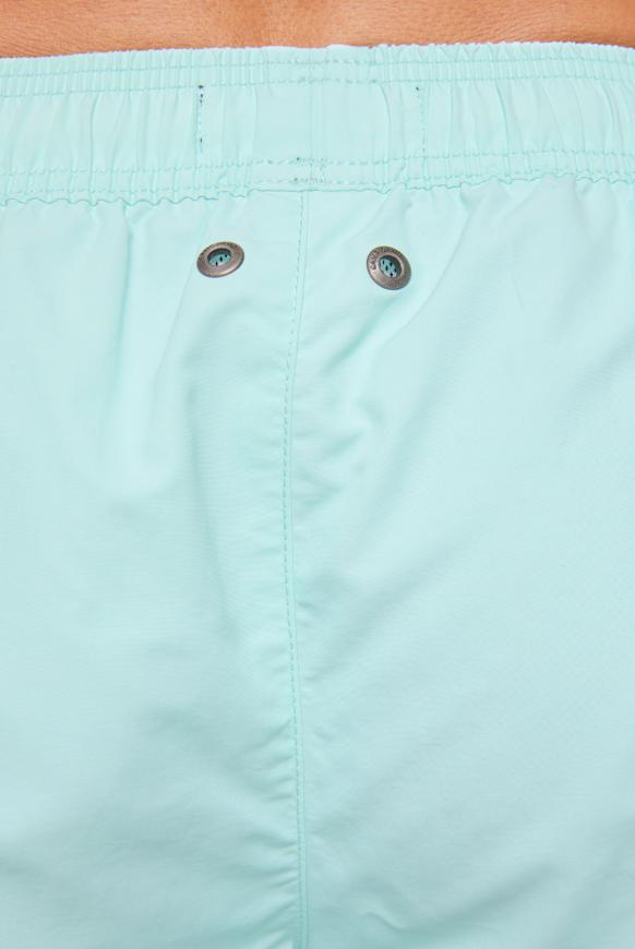 Badeshorts mit Logostick